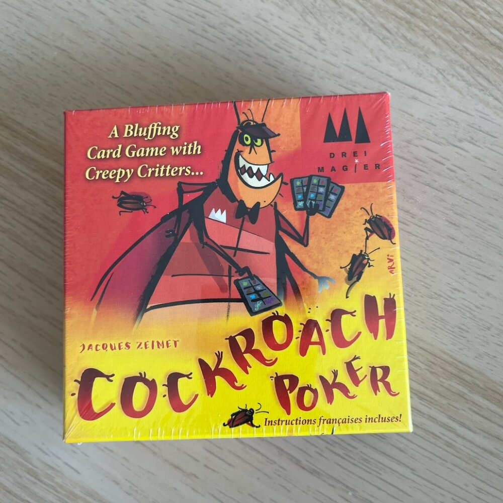 [NEW] Cockroach Poker Card Game